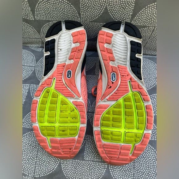 Nike Lunarglide 4 524978-604 Fluorescent Orange Running Shoes - Picture 3 of 5